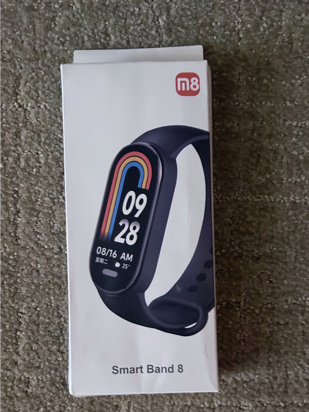 Smart Band 8 Fitness Tracker - Black